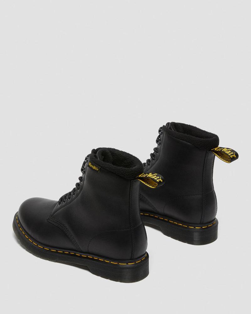 Dr Martens 1460 Pascal Warmwair Læder Snørestøvler Dame Sort | DK 191RVD